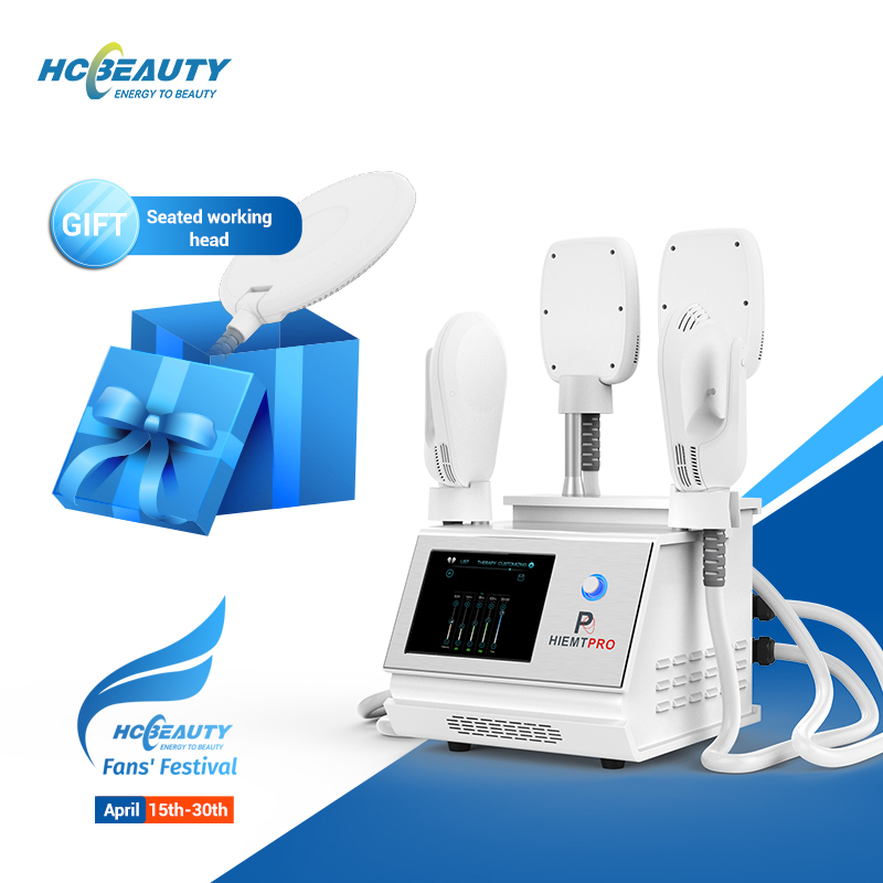 Ems Fitness Professional High Intensity Focused Electromagnetic Therapy Muscle Building Body Slimming Machine
