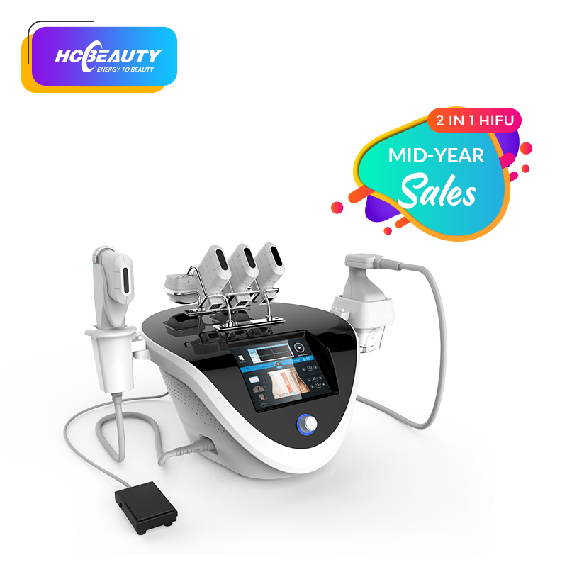 Hifu Face Lifting Machine Lipohifu Fat Reduction 2 in 1 Device FU18-S3