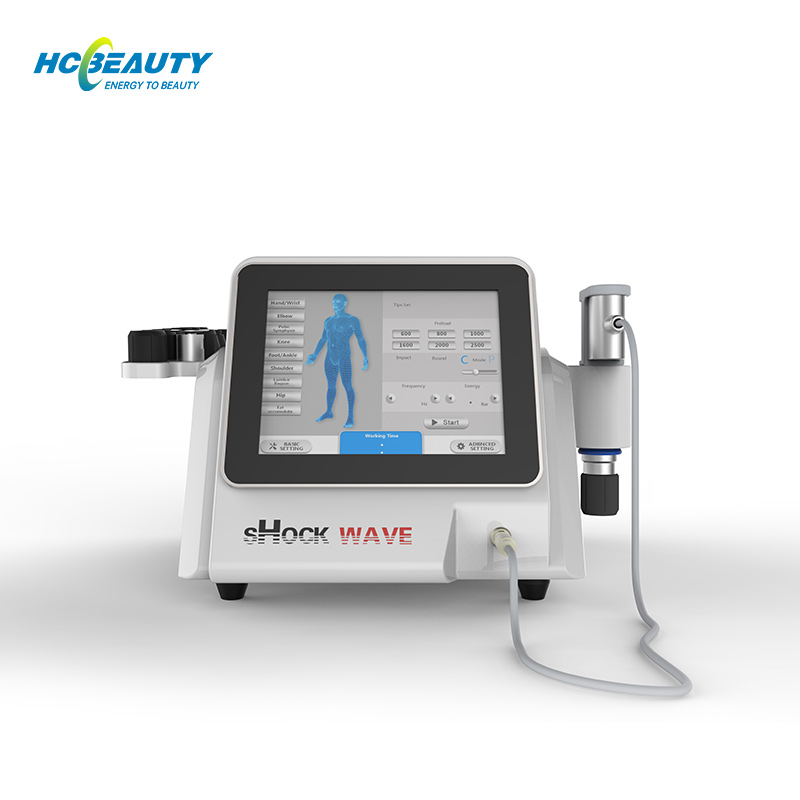  Wholesale 21hz 6 Bar High Frequency Shockwave Therapy Equipment for Sale