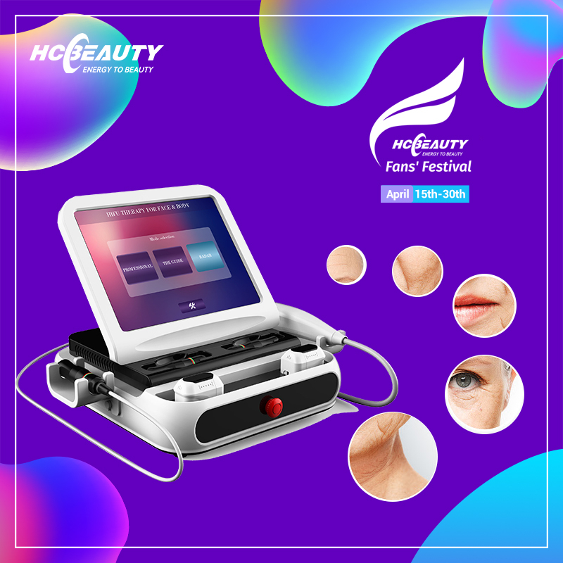 3D Facial HIFU Machine Remove 8 Kinds of Different Wrinkles