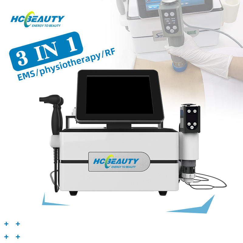 Pain Relief Radio Frequency Equipment RF Diathermy Shockwave EMS CET RET Physiotherapy Machine