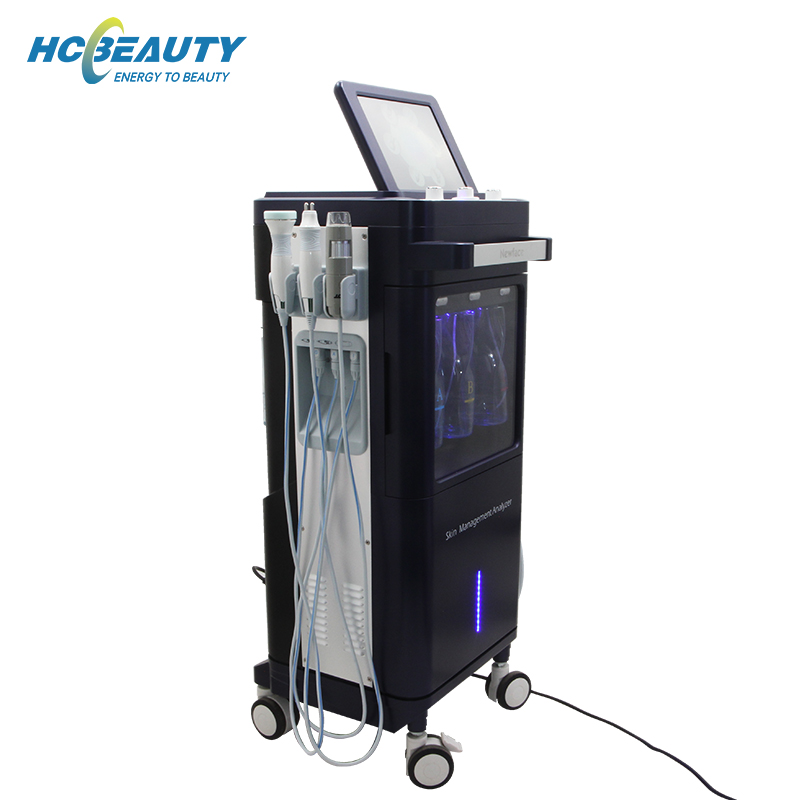Multifunction Face Lifting Water Aqua Peeling Cleaning Machine Jet Oxygen Machine for Salon