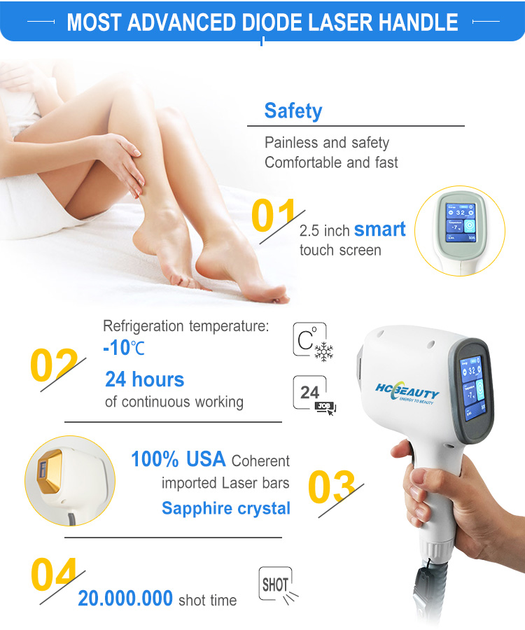 Diode Laser Underarm Hair Removal Machine 2023 Hot Sale