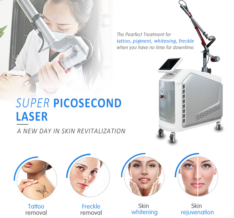 Rapid Tattoo Removal Pico Laser Machine for Sale