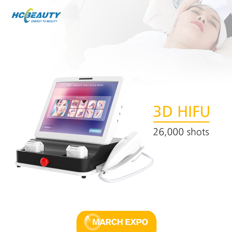 portable hifu ultrasound face lifting machine