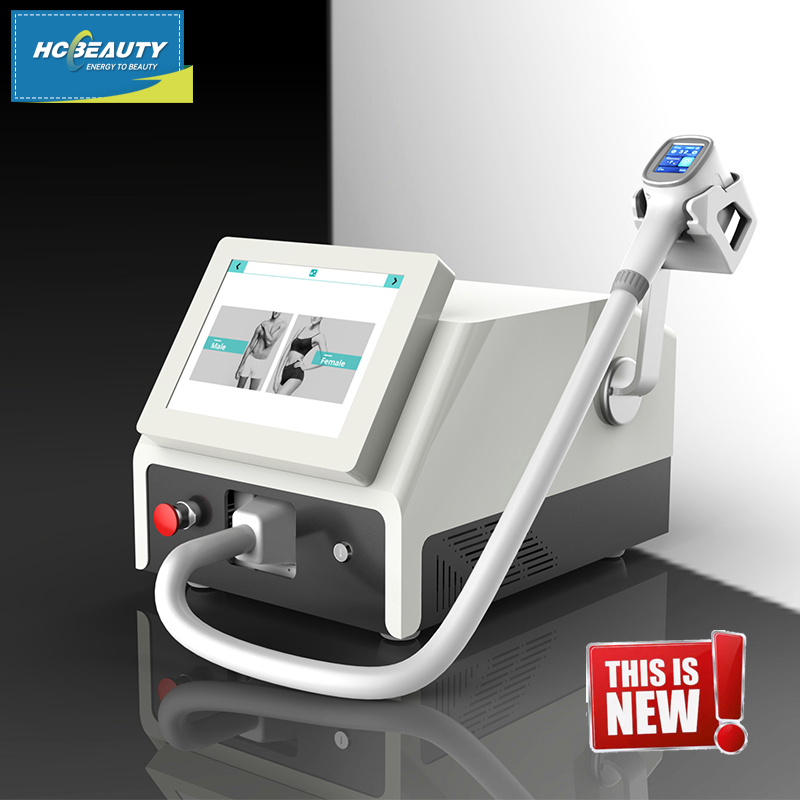 New 3 wavelength professional laser hair removal machine pain free